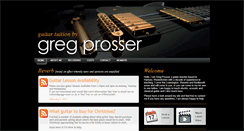 Desktop Screenshot of gregprosser.co.uk